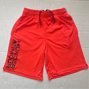 Under Armour Red Boys Youth Medium‎ Shorts